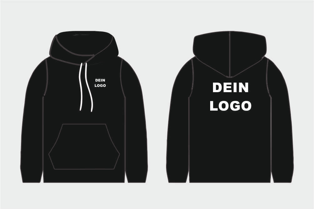 Hoodie mit deinem Logo