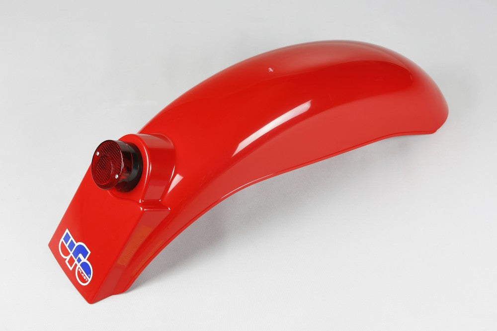 UFO Universal Kotflügel hinten Enduro mit Rücklicht KTM (1975-1976), Gori (1974-1976), Beta (1976-1978)
