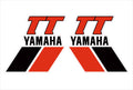 Tankaufkleber Replika Yamaha TT 600 1983 - 1985  (1 Paar)