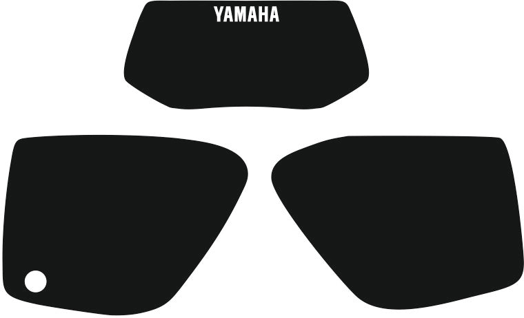 Startnummernaufkleber Replika Yamaha TT 600 1984 - 1992